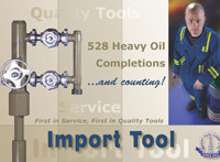 Oilfield Magazine Ad for Import Tool